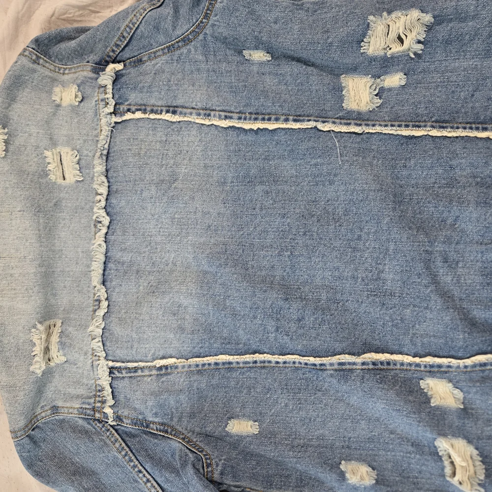 Distressed Denim Jacket - Picture 4 of 4